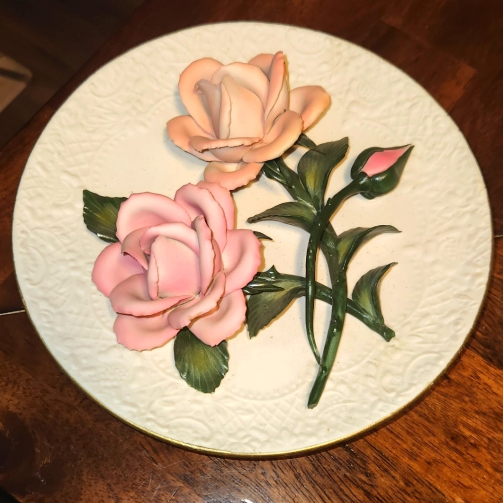 The Roses Of Capodimonte Limited Edition, Franklin Mint. ME5702